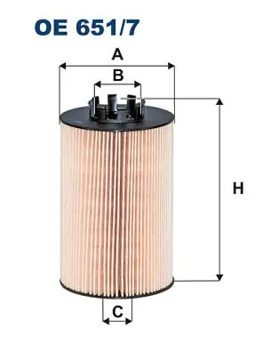 Filtr oleju FILTRON OE 651/7 | Hit cenowy