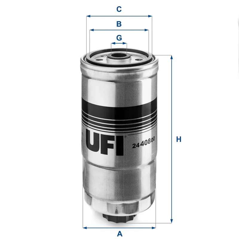 Oferta promocyjna - Filtr paliwa UFI 24.408.00