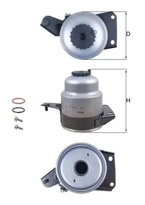 Jakość premium - Filtr paliwa KNECHT KL829D