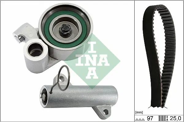Rozrząd kpl. (pasek + rolka) INA 530 0719 10 | Popularny produkt