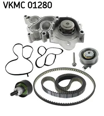 Rozrząd (pasek + rolka + pompa) SKF VKMC 01280 | Kup teraz