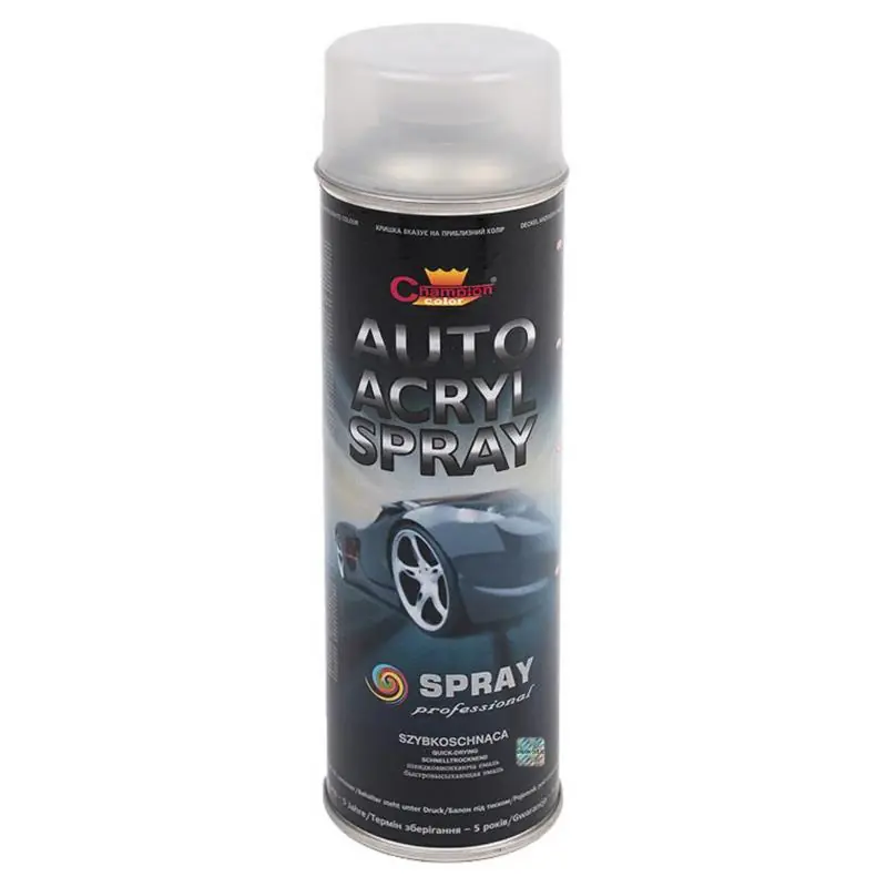 CHAMPION Auto Acryl 500ml bezbarwny - Sprawdzony wybór