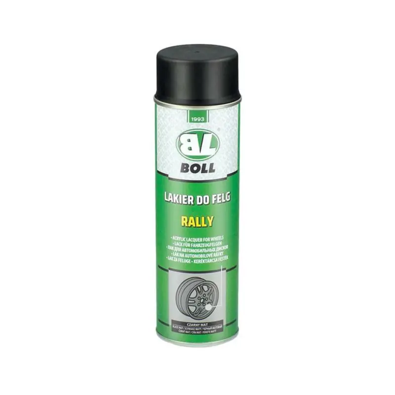 Zniżka - BOLL Lakier do felg 500ml - Czarny mat (spray)