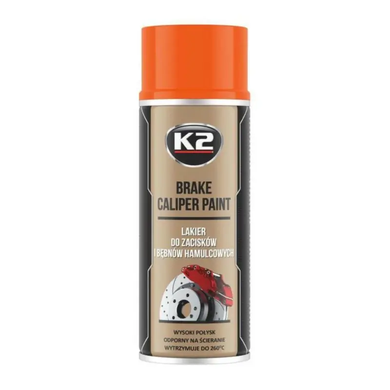 K2 Brake Caliper Paint 400ml - lakier do zacisków (pomarańczowy) | Zamów teraz