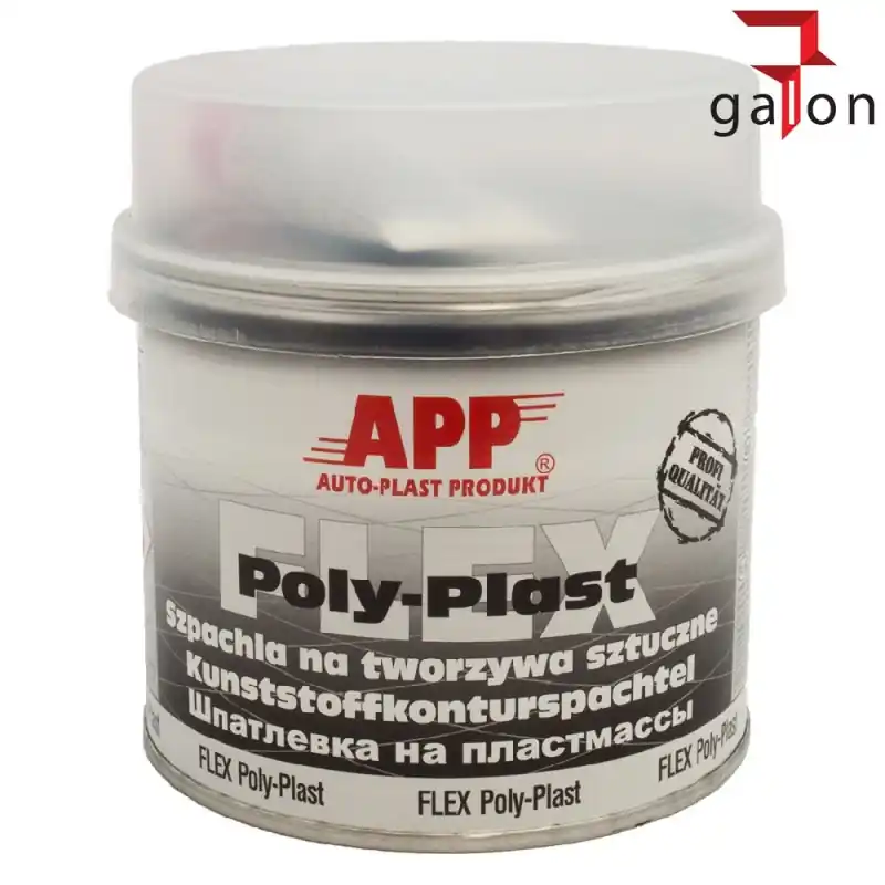 Nowość w sprzedaży | APP POLY-PLAST SZPACHLA NA TWORZYWA SZTUCZNE 0,6KG