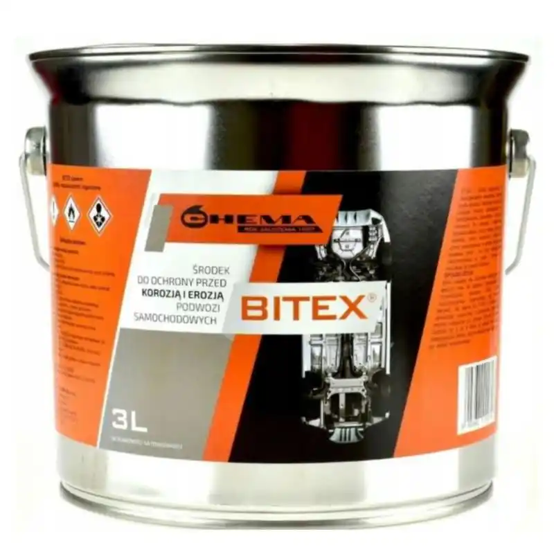 Oszczędź teraz - CHEMA Bitex 3L - środek do zabezpieczania podwozia