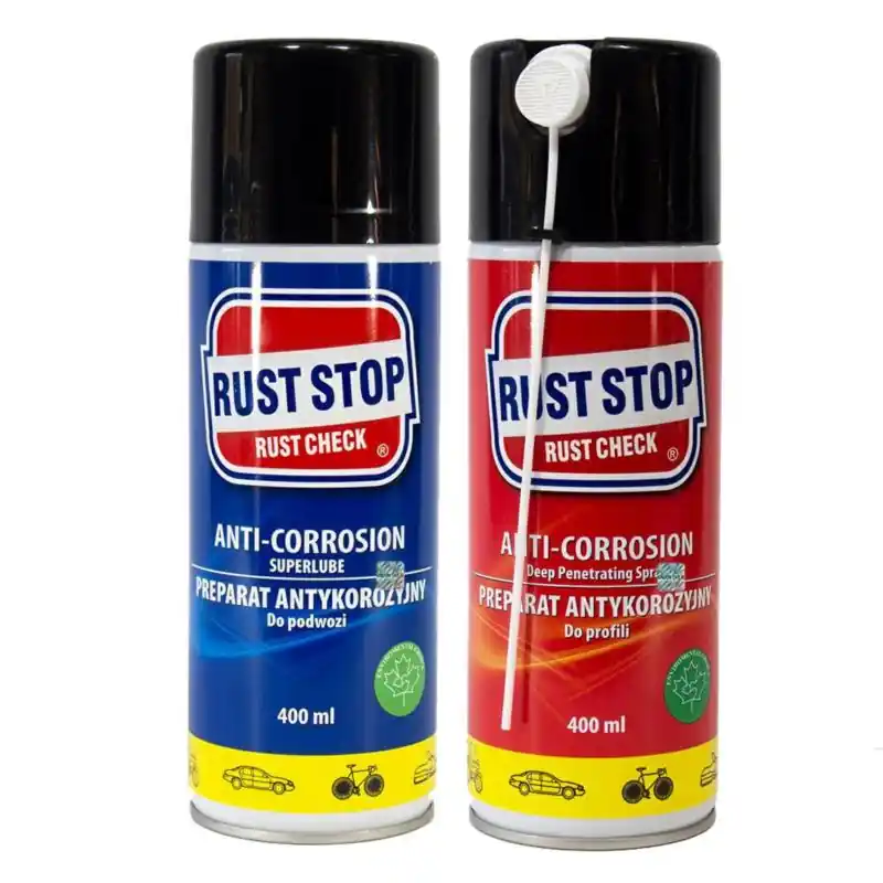 RUST STOP A + B - rust stop czerwony + niebieski 400ml | Nowość