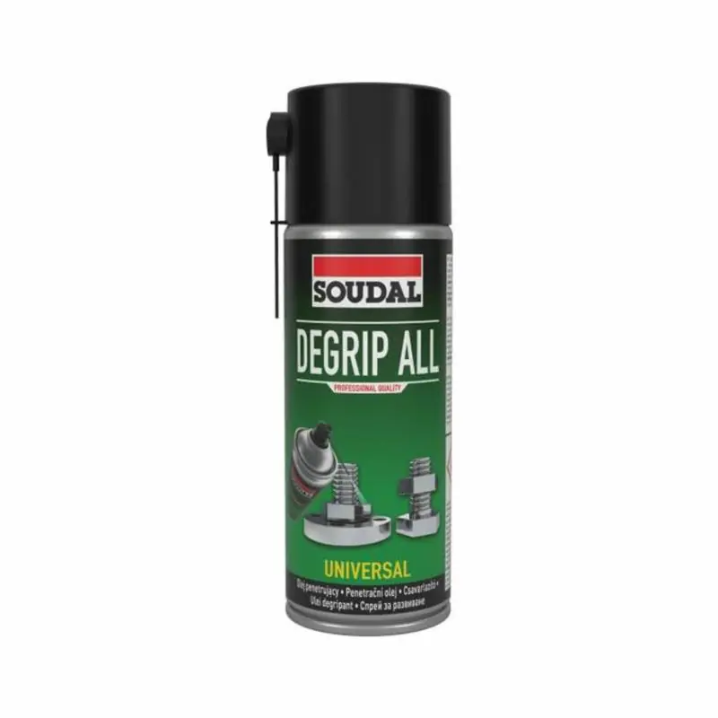 Nowość w sprzedaży - SOUDAL Degrip All 400ml - preparat odblokowujący odrdzewiacz