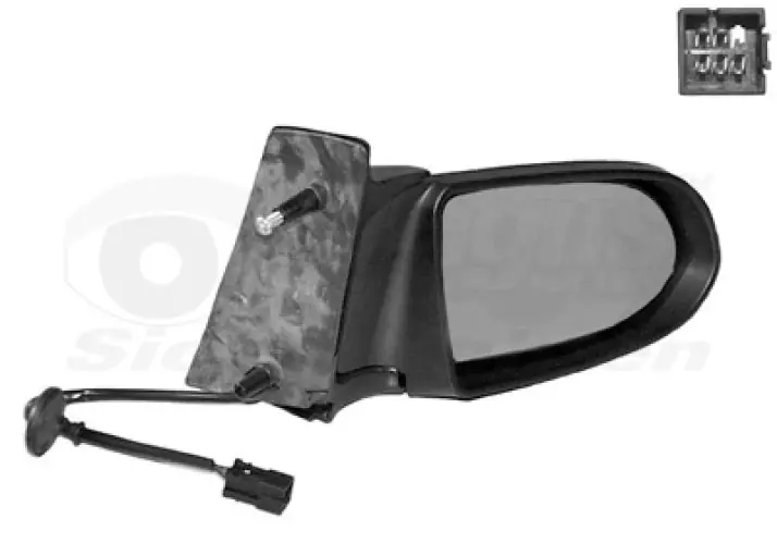 Najwyższa jakość - LUSTERKO VAN WEZEL 3790806 9144096 OPEL