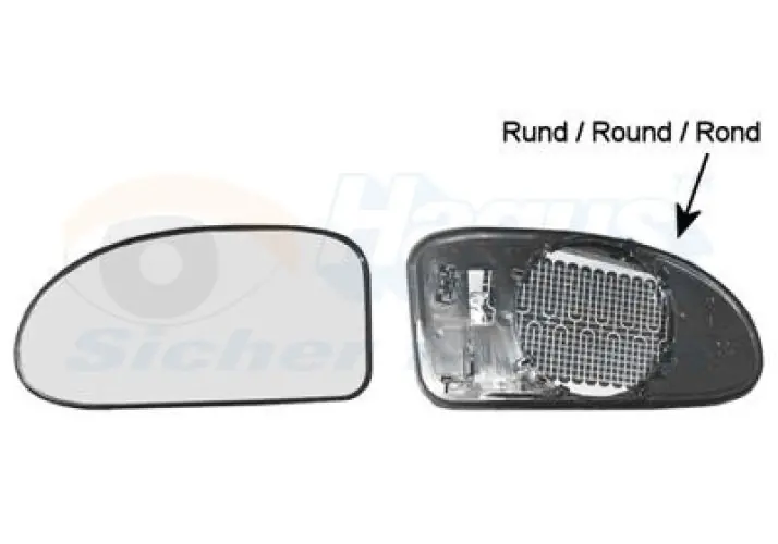 WKŁAD LUSTERKA VAN WEZEL 1858862 1060598 FORD | Sprawdzony produkt
