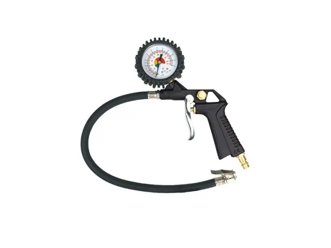 PISTOLET DO POMPOWANIA Z MANOMETREM O 63 MM - Cena obniżona