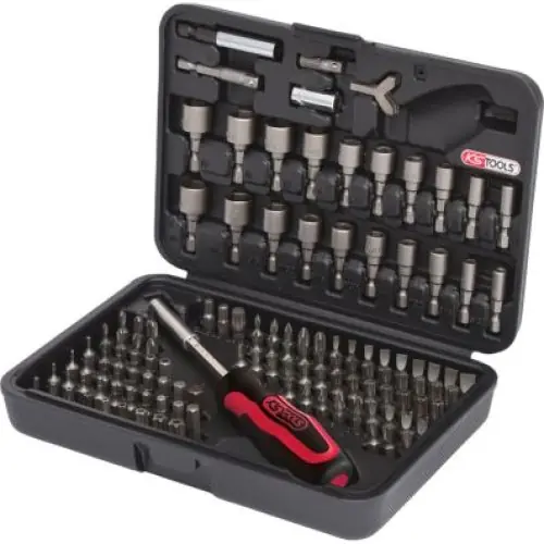 Oferta dnia | KS TOOLS ZESTAW BITÓW 1/4 122 CZĘŚCI"