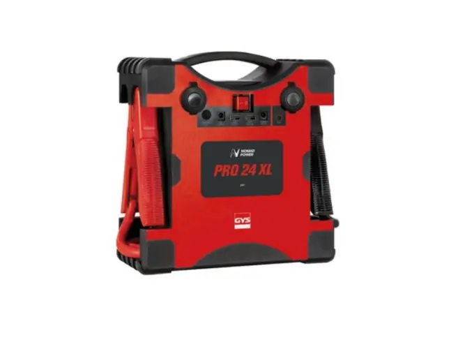 Właśnie dodano | Ładowarka do akumulatorów GYS 025905 BOOSTER z funkcją rozruchu BOOSTER NOMAD POWER PRO 24V XL
