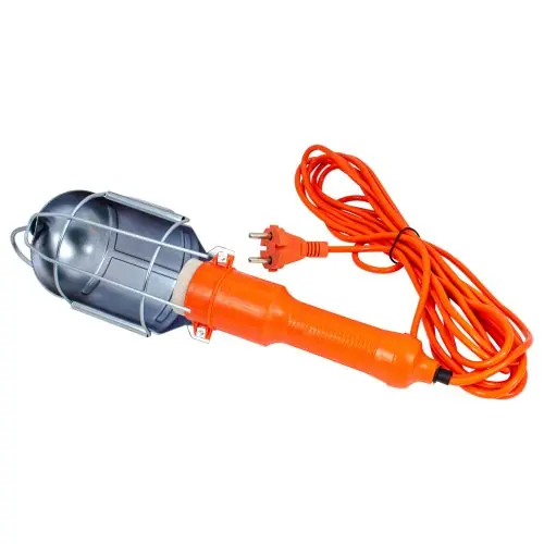 Zniżka | LAMPA WARSZTATOWA PRZENOŚNA Z PRZEWODEM