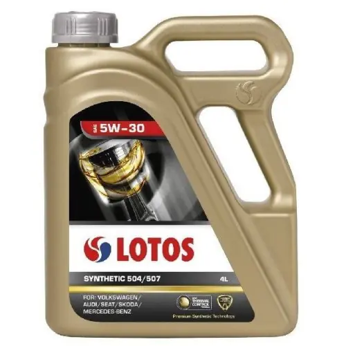 Właśnie dodano | OLEJ LOTOS Synthetic 5W30 504.00 507.00 DPF 4L