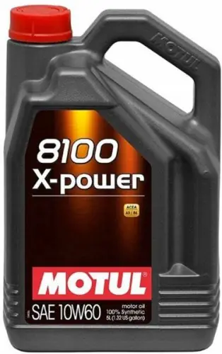 Prosto od producenta - OLEJ MOTUL 10W-60 8100 X-POWER 5L