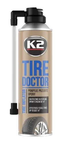 TIRE K2 B310 SEALER DO NAPRAWY DZIURAWYCH OPON - Produkt premium