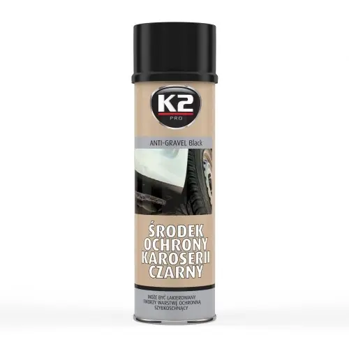 Końcówka serii | LAKIER OCHRONY KAROSERII CZARNY 500ML SPRAY K2