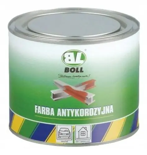 Cena fabryczna - PODKŁAD ANTYKOROZYJNY 0.5L BOLL CZERWONY