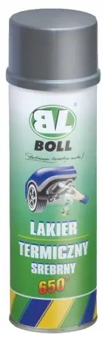 Hit sprzedażowy | SPRAY LAKIER 500 ML ŻAROODPORNY SREBRNY BOLL