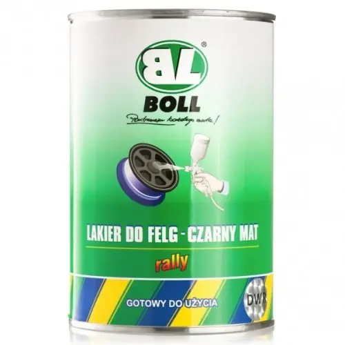 Hit cenowy - LAKIER DO FELG BOLL -1 LITR- CZARNY MAT