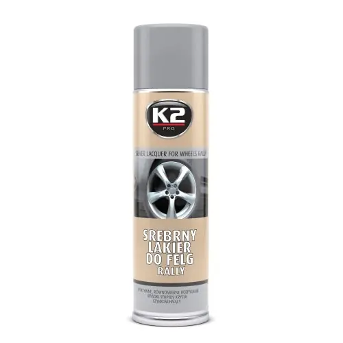 Supercena | LAKIER SREBNY DO FELG K2 L332 500 ML
