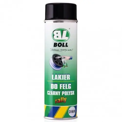 LAKIER SPRAY CZARNY POŁYSK DO FELG 500ML BOLL | Oferta kończy się wkrótce