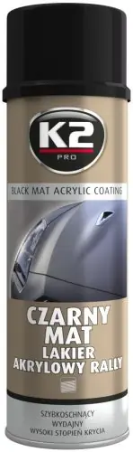 K2-LAKIER CZAR MAT 500ML SPRAY | Mega okazja