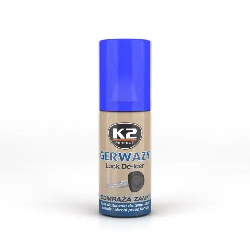 Ograniczona ilość | ODMRAŻACZ DO ZAMKÓW K2 K656 K2 GERWAZY -60 50 ML SMARUJE
