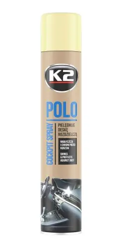 KOKPIT BŁYSZCZ. K2 K407WA0 POLO COCKPIT WANILIA 750 ML - Bardzo popularny produkt