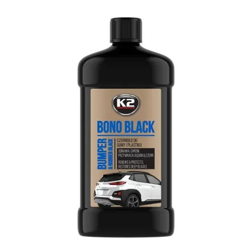 CZERNIDŁO DO GUM I PLASTIKÓW K2 BONO BLACK 500 G | Taniej