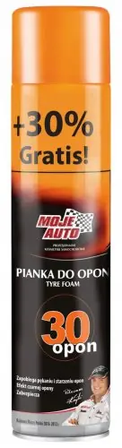 Wysyłka od ręki - PIANKA DO OPON MOJE AUTO
