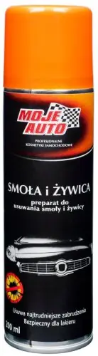 Kupuj bezpiecznie - PREPARAT DO USUWANIA SMOŁY I ŻYWICY MOJE AUTO 200M