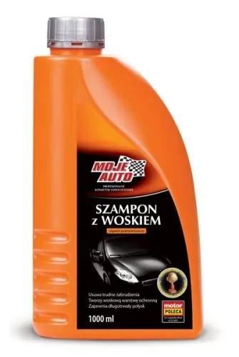 Bardzo popularny produkt | SZAMPON Z WOSKIEM MOJEAUTO 1000 ML AMTRA 19 027