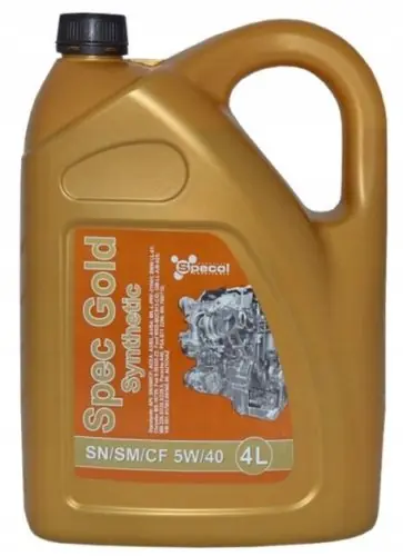 Olej silnikowy Specol 5W40 GOLD SYNTHETIC 4L - Ostatnie sztuki