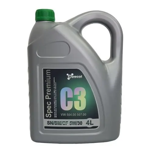 OLEJ 5W30 SPECOL PREMIUM C3 SN/SM/CF VW 507 504 4L - Profesjonalna jakość