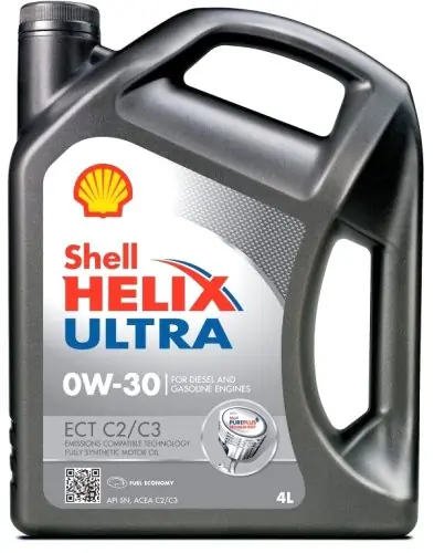 Olej silnikowy Shell Helix Ultra ECT C2/C3 0W-30 4L - Najwyższa jakość