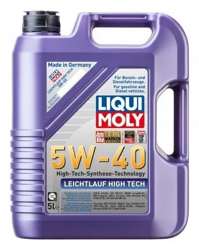 Rabat | OLEJ 5W-40 LIQUI MOLY LEICHTLAUF HIGH TECH 5L