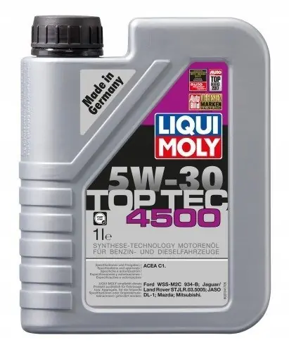 Wysoka jakość - OLEJ 5W-30 TOP TEC 4500 1L LIQUI MOLY 2317 5W301