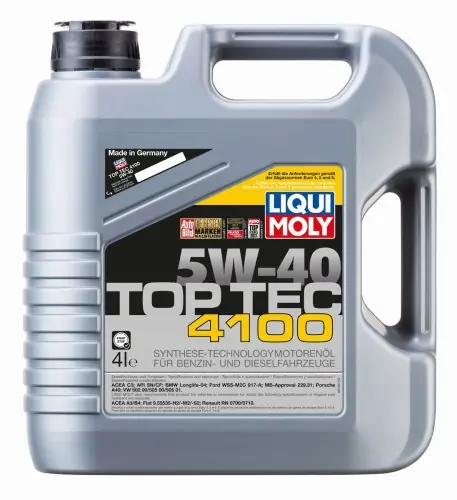 OLEJ 5W-40 TOP TEC 4100 4L LIQUI MOLY 2195 | W sprzedaży