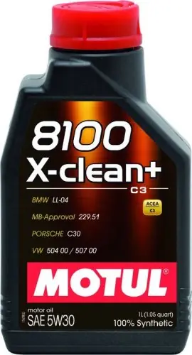 OLEJ 5W-30 8100 X-CLEAN C3+ MOTUL 1L | Ekspresowa wysyłka