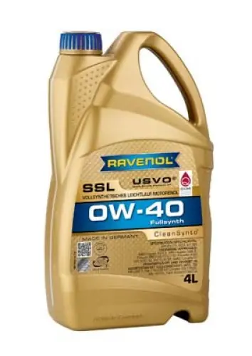 RAVENOL SSL SAE 0W-40 CLEANSYNTO 4L - Nowość w sklepie