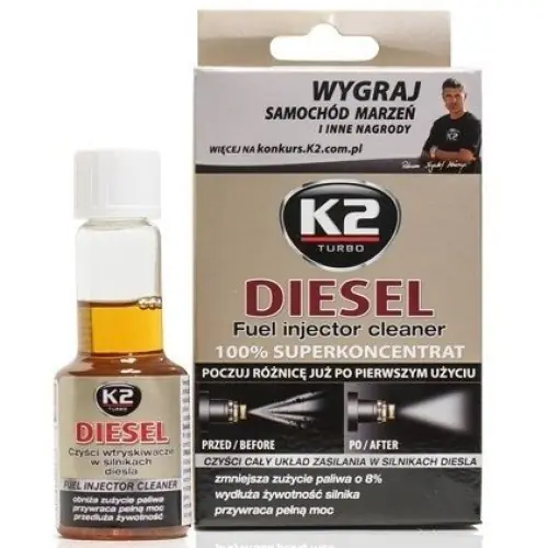 Najwyższa jakość - ŚRODEK DO CZYSZCZENIA WTRYSKÓW DIESEL 50ML