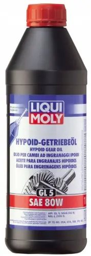 OLEJ PRZEKŁADNIOWY LIQUI MOLY 1025 HYPOID GETRIEBEOIL GL5 1L - Megacena