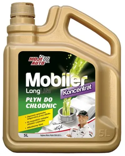 Cena obniżona | PŁYN DO CHŁODNIC (KONCENTRAT) 5L - MOBILER