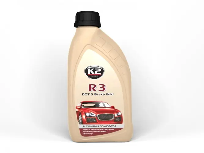 PLYN HAMULCOWY R3/DOT-3 0,5L K2 Z CERT. - Już w sprzedaży