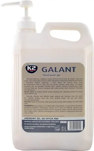 ŻEL DO MYCIA RĄK K2 W516 99-1010 GALANT 5L | Promocja