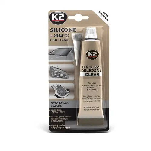 Oszczędź więcej - K2-SILIKON BEZBARWNY 85G 350 ST.