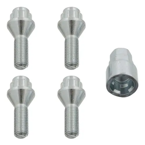 Bestseller - ŚRUBY ZABEZPIECZAJĄCE BMW FIAT FORD OPEL KOMPLET 4 M12x1,5x26mm