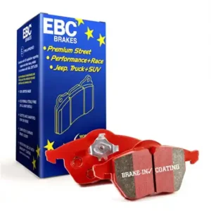 Bardzo popularny produkt - DP31207C - Zestaw klocków hamulcowych seria REDSTUFF EBC Brakes PORSCHE Boxster (986) Boxster (987) Cayman (987) PORSCHE